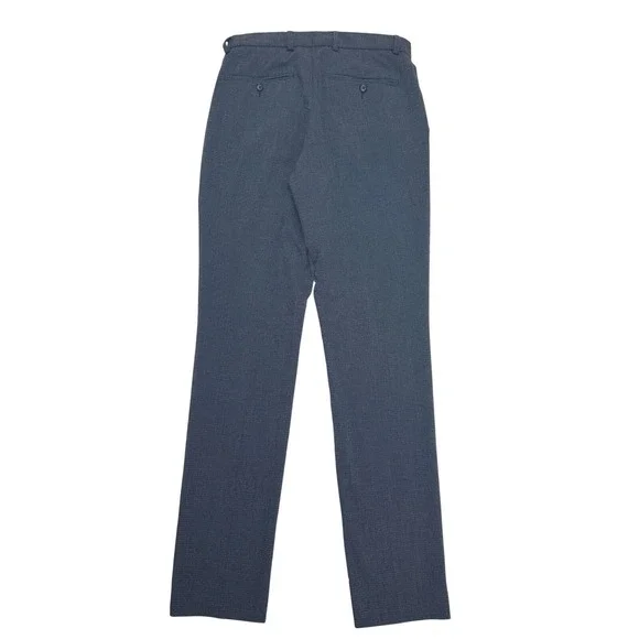 Victor Emmanuel Modern Fit Men's Dress Pants Size‎ 30x32 Gray Plaid Trousers